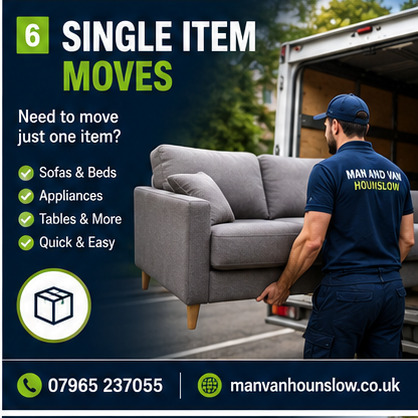 Single Item Moves Hounslow by Man and Van Hounslow