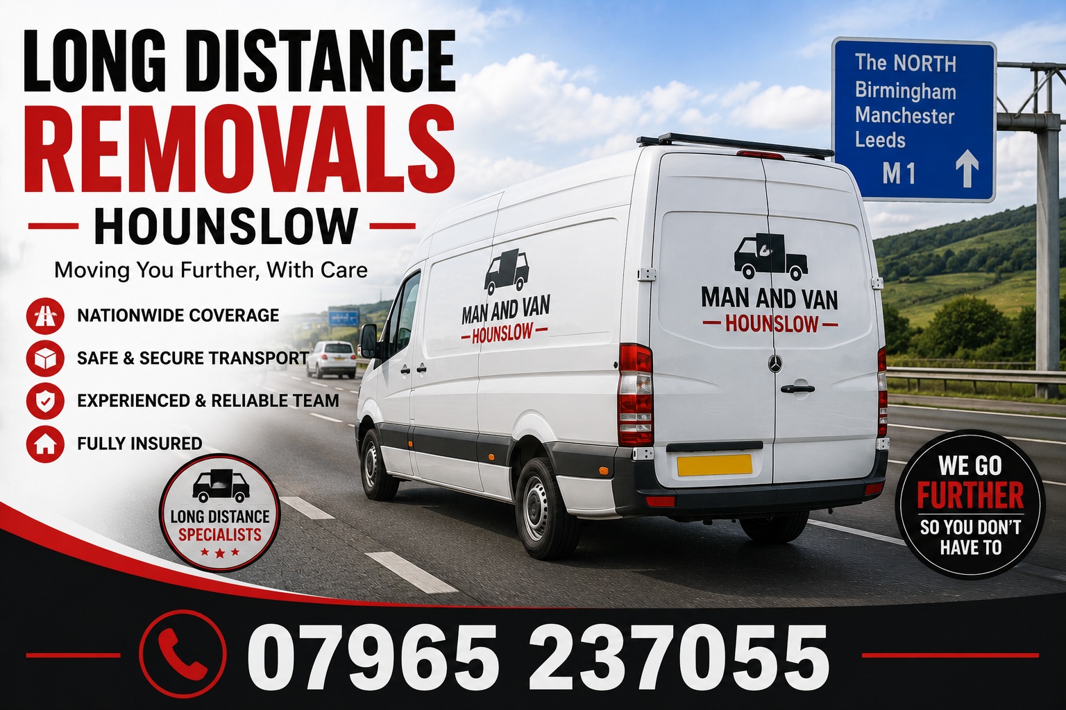 Long distance removals service from Hounslow